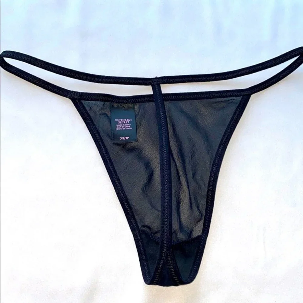 V-String Very Sexy Thong Panty‎ Mesh Lace XS